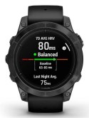 Garmin Zegarek sportowy Garmin EPIX PRO g2 47mm Slate Gray Black / Black Band