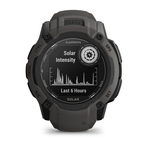 Garmin Zegarek sportowy Garmin Instinct 2X SOLAR Grafitowy Garmin Zegarek sportowy Garmin Instinct 2X SOLAR Grafitowy
