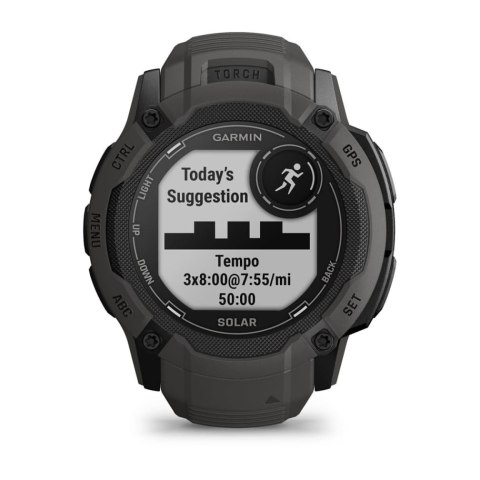 Garmin Zegarek sportowy Garmin Instinct 2X SOLAR Grafitowy Garmin Zegarek sportowy Garmin Instinct 2X SOLAR Grafitowy
