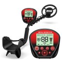 PowerNeed POWERNEED WYKRYWACZ METALI, WYŚWIETLACZ LCD Z PODŚWIETLENIEM,PINPOINTER, WODOODPORNA CEWKA 25CM MD25