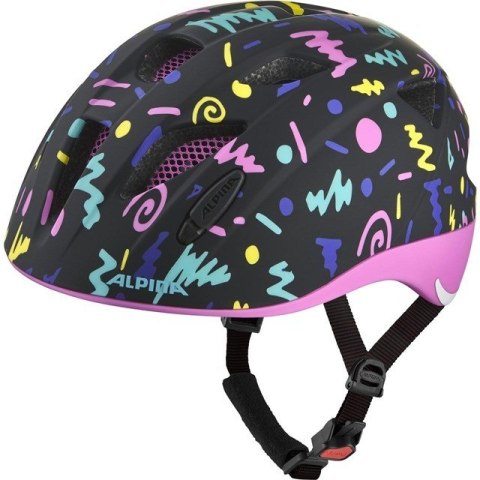 ALPINA Kask rowerowy ALPINA XIMO FLASH BLACK-CONFETTI MATT 49-54 ALPINA Kask rowerowy ALPINA XIMO FLASH BLACK-CONFETTI MATT 49-54
