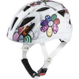 ALPINA Kask rowerowy ALPINA XIMO FLASH biały w kwiatki 49-54
