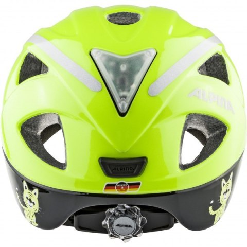 ALPINA Kask rowerowy ALPINA XIMO FLASH jaskrawy żółty 49-54 ALPINA Kask rowerowy ALPINA XIMO FLASH jaskrawy żółty 49-54