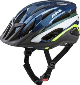 ALPINA Kask rowerowy ALPINA MTB17 ciemno niebieski-neonowy 54-58