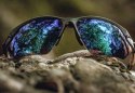 ALPINA Okulary na rower ALPINA NYLOS HR czarne mat szkło czarne lustro Cat.3