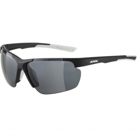 ALPINA Okulary na rower DEFEY HR kolor BLACK MATT-WHITE szkło BLACK Cat.3 ALPINA Okulary na rower DEFEY HR kolor BLACK MATT-WHITE szkło BLACK Cat.3