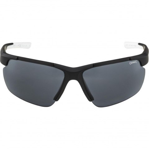 ALPINA Okulary na rower DEFEY HR kolor BLACK MATT-WHITE szkło BLACK Cat.3 ALPINA Okulary na rower DEFEY HR kolor BLACK MATT-WHITE szkło BLACK Cat.3