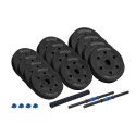 Rebel Hantle bitumiczne regulowane z łącznikiem 2x10kg REBEL ACTIVE