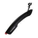 Rockbros Błotnik Rockbros DNB8001BK z czerwoną lampką LED - czarny