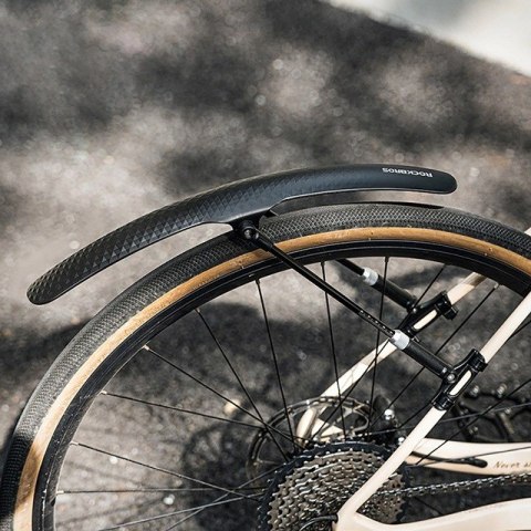 Rockbros Błotnik rowerowy Rockbros 28210007001 uniwersalny z regulacją - czarny Rockbros Błotnik rowerowy Rockbros 28210007001 uniwersalny z regulacją - czarny