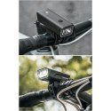 Rockbros Lampka rowerowa przednia Rockbros 24510003001 260 lm + kabel USB-C - USB-A - czarna