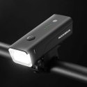 Rockbros Lampka rowerowa przednia Rockbros 24510003001 260 lm + kabel USB-C - USB-A - czarna