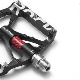 Rockbros Zestaw pedałów rowerowych Rockbros 37213071001 ze stopu aluminium - czarne