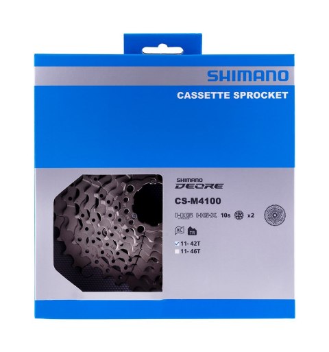 SHIMANO Shimano Kaseta 10rz 11-42 CS-M4100 SHIMANO Shimano Kaseta 10rz 11-42 CS-M4100