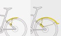 TOPEAK Błotnik rowerowy TOPEAK ETRAFENDER SET G1&G2 (GRAVEL)