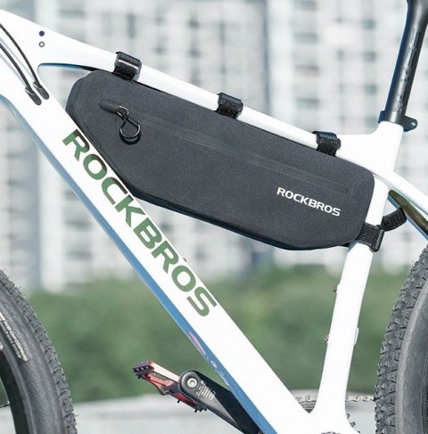 Rockbros Sakwa rowerowa Rockbros AS-043 na rzepy 3l - czarna Rockbros Sakwa rowerowa Rockbros AS-043 na rzepy 3l - czarna
