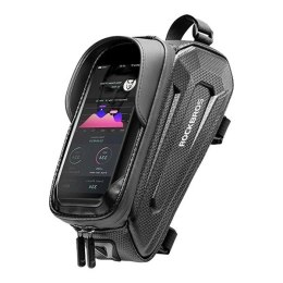 Rockbros Sakwa rowerowa Rockbros B68-1 na ramę pancerna z kieszonką na telefon 1.7l - czarna