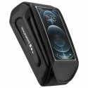 Rockbros Torba rowerowa Rockbros 30120064001 wodoodporna na ramę z pokrowcem na telefon - czarna