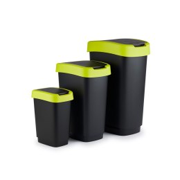Rotho Rotho kosz na śmieci obrotowy TWIST limonkowy 50L