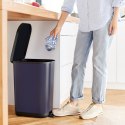 Rotho Rotho kosz na śmieci z pedałem RIBO niebieski 35L