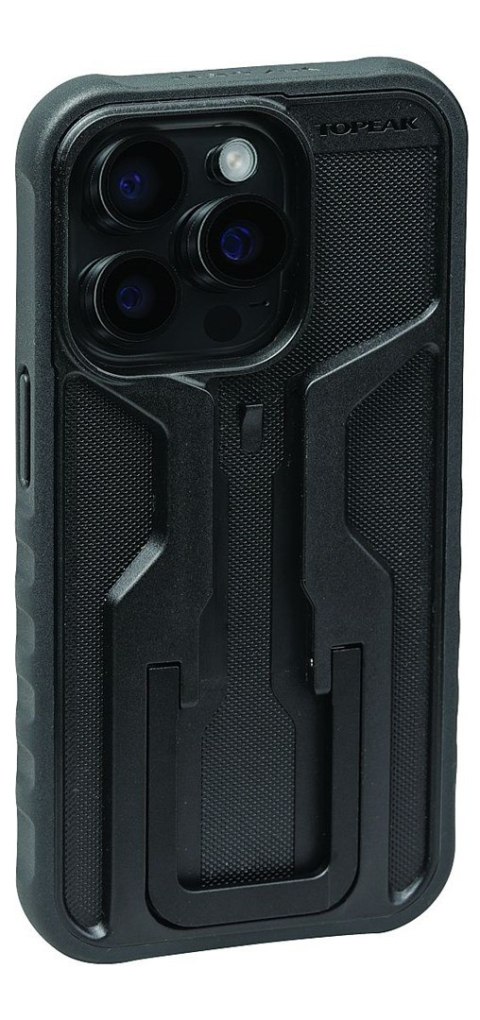 TOPEAK TOPEAK POKROWIEC RIDECASE FOR iPHONE 15 PRO BLACK/GRAY TOPEAK TOPEAK POKROWIEC RIDECASE FOR iPHONE 15 PRO BLACK/GRAY