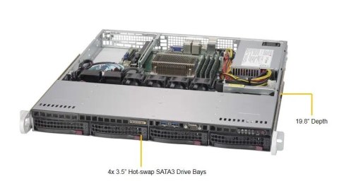 Action Serwer Actina Solar E 110 S9 E-2314/2x8GB/2x480SSD/350W 3 lata on-site Action Serwer Actina Solar E 110 S9 E-2314/2x8GB/2x480SSD/350W 3 lata on-site