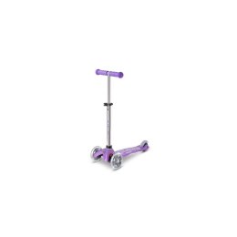 Micro Hulajnoga Mini Micro Deluxe Fairy Glitter LED Purple