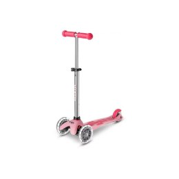 Micro Hulajnoga Mini Micro Deluxe Glow LED Plus Frosty Pink