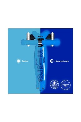 Micro Hulajnoga Mini Micro Deluxe Glow LED Plus Glacier Aqua