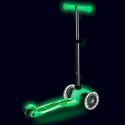 Micro Hulajnoga Mini Micro Deluxe Glow LED Plus Icy Lime