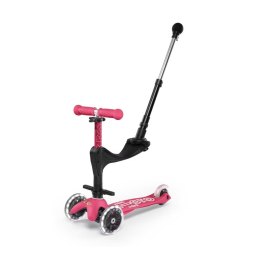 Micro Micro Hulajnoga Mini 3w1 Deluxe Plus LED pink