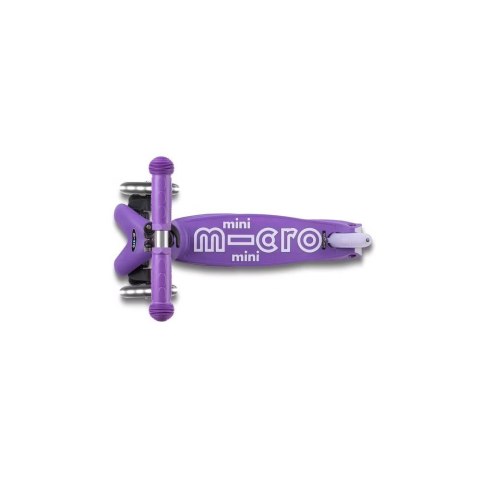 Micro Micro hulajnoga składana Mini DELUXE LED Purple Micro Micro hulajnoga składana Mini DELUXE LED Purple