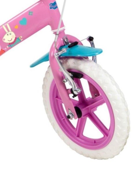 TOIMSA Rower dziecięcy 12" Świnka Peppa różowa 1195 Pink TOIMSA Rower dziecięcy 12" Świnka Peppa różowa 1195 Pink
