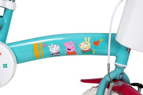 TOIMSA Rower dziecięcy 12" Świnka Peppa zielony 1198 TOIMSA Rower dziecięcy 12" Świnka Peppa zielony 1198