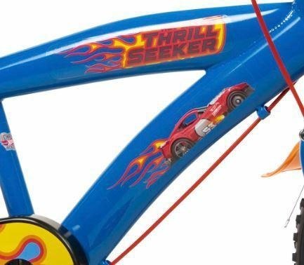 TOIMSA Rower dziecięcy 16" HOT WHEELS TOIMSA 1668 TOIMSA Rower dziecięcy 16" HOT WHEELS TOIMSA 1668