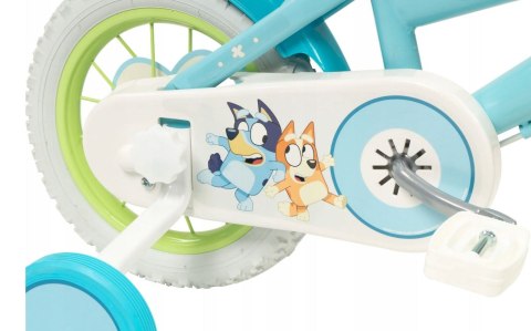 TOIMSA Rower dziecięcy TOIMSA Bluey 12" Błękitno-limonkowy TOIMSA Rower dziecięcy TOIMSA Bluey 12" Błękitno-limonkowy
