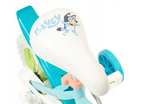 TOIMSA Rower dziecięcy TOIMSA Bluey 12" Błękitno-limonkowy TOIMSA Rower dziecięcy TOIMSA Bluey 12" Błękitno-limonkowy