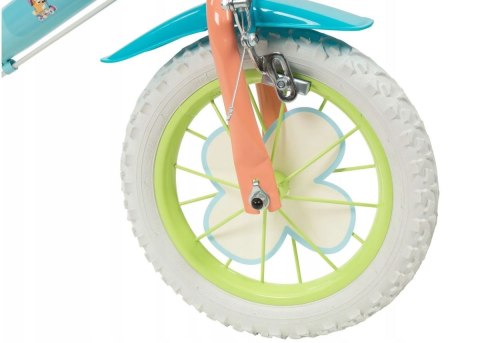 TOIMSA Rower dziecięcy TOIMSA Bluey 12" Błękitno-limonkowy TOIMSA Rower dziecięcy TOIMSA Bluey 12" Błękitno-limonkowy