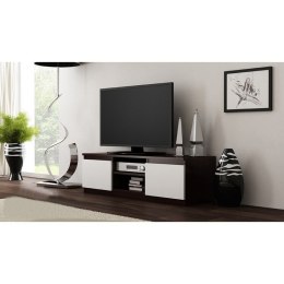 TOP E SHOP STOLIK RTV 120 MIX WENGE-BIAŁY