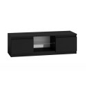 TOP E SHOP STOLIK RTV 140 CZARNY LAKIER FRONT