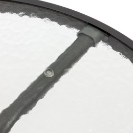 Mirpol Stolik ogrodowy ze szklanym blatem JUPITER 60cm