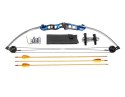 POE LANG Łuk bloczkowy Poe Lang EK Firestar 25 lbs carbon blue