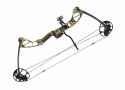 POE LANG Łuk bloczkowy Poe Lang EK HUNGER REX camo 28", 20-65LBS, 250 FPS (CO-029F)