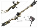 POE LANG Łuk bloczkowy Poe Lang EK HUNGER REX camo 28", 20-65LBS, 250 FPS (CO-029F)
