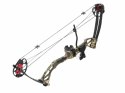 POE LANG Łuk bloczkowy Poe Lang EK HUNGER REX camo 28", 20-65LBS, 250 FPS (CO-029F)