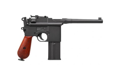 RANGER Pistolet wiatrówka RANGER M712 Broomhandle FULL AUTO BLOWBACK k.4,5BBs 19-strzał. KWC RANGER Pistolet wiatrówka RANGER M712 Broomhandle FULL AUTO BLOWBACK k.4,5BBs 19-strzał. KWC