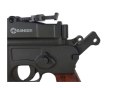 RANGER Pistolet wiatrówka RANGER M712 Broomhandle FULL AUTO BLOWBACK k.4,5BBs 19-strzał. KWC