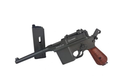 RANGER Pistolet wiatrówka RANGER M712 Broomhandle FULL AUTO BLOWBACK k.4,5BBs 19-strzał. KWC RANGER Pistolet wiatrówka RANGER M712 Broomhandle FULL AUTO BLOWBACK k.4,5BBs 19-strzał. KWC