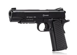 RANGER Wiatrówka pistolet RANGER 1911 Tactical KWC kal. 4,5 BBs BLOW BACK 17 strz. FULL METAL CO2 (AAKCMB770AZB)