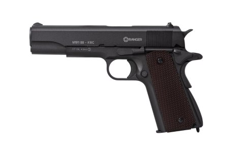 RANGER Wiatrówka pistolet RANGER M1911 BB KWC kal. 4,5 BBs BLOW BACK 17 strz. FULL METAL CO2 (AAKCMB760AZB) RANGER Wiatrówka pistolet RANGER M1911 BB KWC kal. 4,5 BBs BLOW BACK 17 strz. FULL METAL CO2 (AAKCMB760AZB)